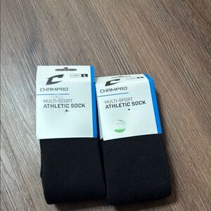 Black Multi-Sport Athletic Socks